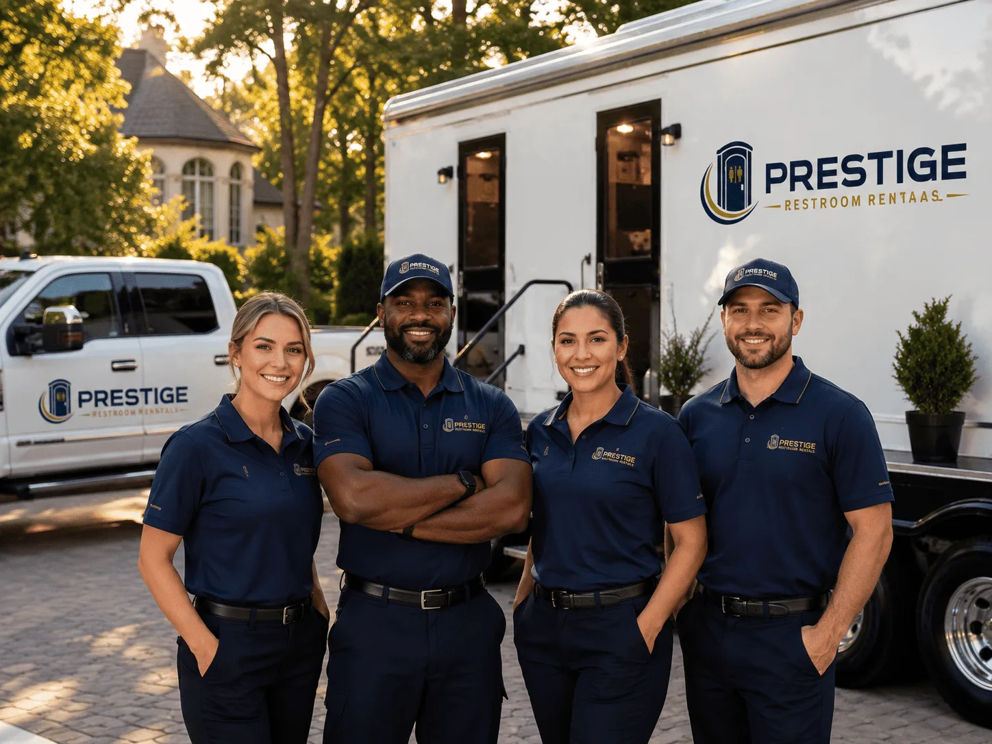 Trusted Luxury Portable Restrooms company in Bonlee, NC